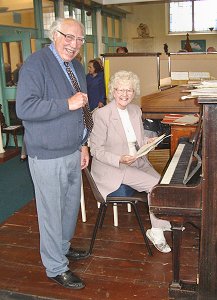 Gerald Hanrahan and Mary Leadbeater 