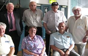 Retired Police Officers and Staff pose with our Chaiman Alan Bickley