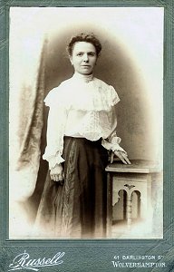 Deborah Robinson about 1901