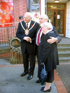The Mayor and Mayoress with Lord Turner