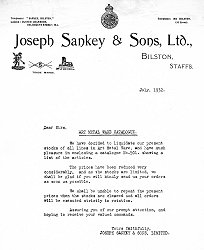 1932 Letter