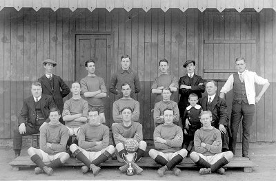 "Woodsetton F.C. 1914-15 Bird's Cup and League Winners".