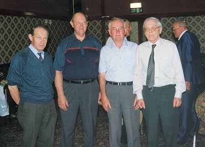 John Hughes, Derek Blount,  Cyril Jones  and Tom Larkin