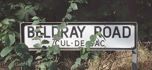 Beldray Road Sign