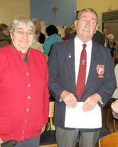 Bob Stokes, seen here with his sister, Doris Everitt