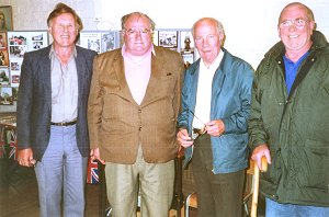 Arthur Weston, Derek Barratt, Bill Poole and Bill Barratt 