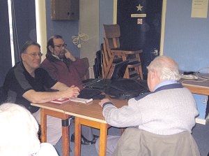 Gerald, with John Workman and John George