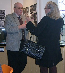 Reg was on hand every afternoon to listen to people's stories,